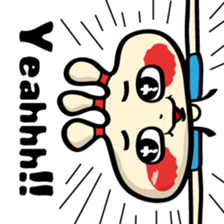 Happiness Muchio for English sticker #2864625