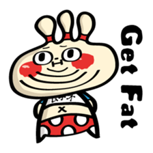 Happiness Muchio for English sticker #2864630