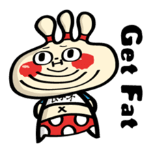 Happiness Muchio for English sticker #2864630