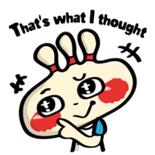 Happiness Muchio for English sticker #2864632