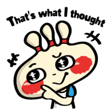 Happiness Muchio for English sticker #2864632