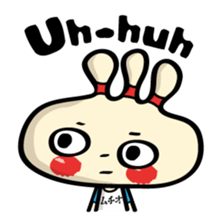 Happiness Muchio for English sticker #2864633