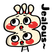 Happiness Muchio for English sticker #2864634