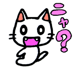 Joy, anger, humor and pathos cat sticker #2864820