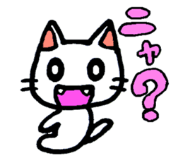 Joy, anger, humor and pathos cat sticker #2864820