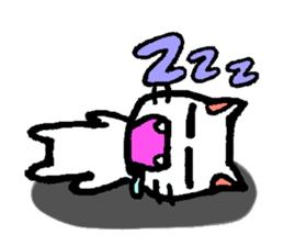 Joy, anger, humor and pathos cat sticker #2864826