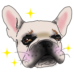 French Bulldog Stickers