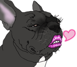 French Bulldog Stickers sticker #2864852