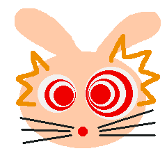 Rei of the pink rabbit