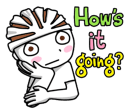 People who like a bicycle. sticker #2865205