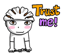 People who like a bicycle. sticker #2865209