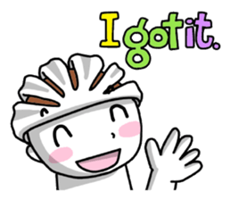 People who like a bicycle. sticker #2865216