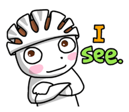 People who like a bicycle. sticker #2865217