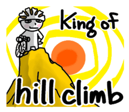 People who like a bicycle. sticker #2865228