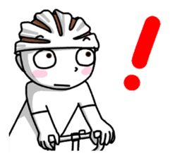 People who like a bicycle. sticker #2865233