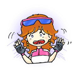 Bicycle and Lucie sticker #2865452