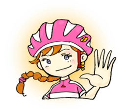 Bicycle and Lucie sticker #2865458