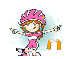 Bicycle and Lucie sticker #2865475