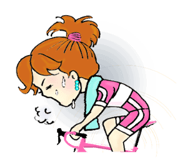 Bicycle and Lucie sticker #2865476