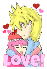 TyrannosaurusGirl doesn't take off hat 2 sticker #2865519