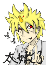 TyrannosaurusGirl doesn't take off hat 2 sticker #2865521