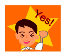 Salesman's every day life sticker #2865782