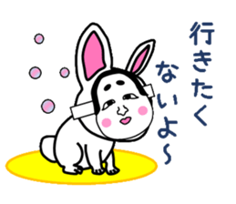 Field rabbit sticker #2865891