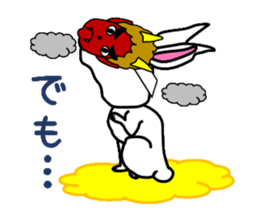 Field rabbit sticker #2865900