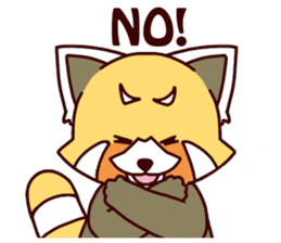 Red panda Ichiro Yoshida(English) sticker #2866009