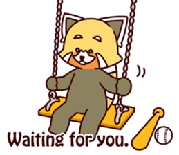 Red panda Ichiro Yoshida(English) sticker #2866010