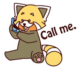 Red panda Ichiro Yoshida(English) sticker #2866021