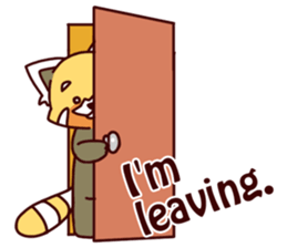 Red panda Ichiro Yoshida(English) sticker #2866022