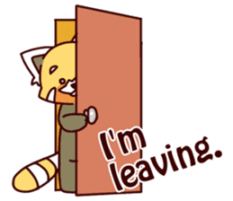 Red panda Ichiro Yoshida(English) sticker #2866022