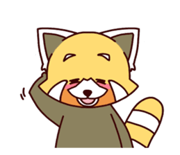 Red panda Ichiro Yoshida(English) sticker #2866023