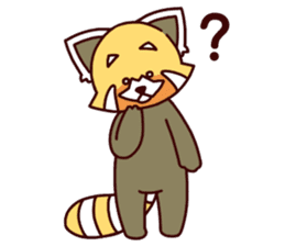Red panda Ichiro Yoshida(English) sticker #2866025