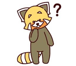 Red panda Ichiro Yoshida(English) sticker #2866025