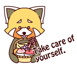 Red panda Ichiro Yoshida(English) sticker #2866027