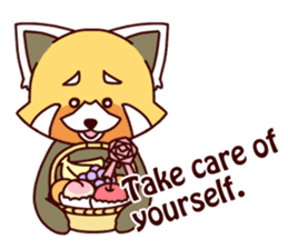 Red panda Ichiro Yoshida(English) sticker #2866027