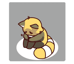 Red panda Ichiro Yoshida(English) sticker #2866031