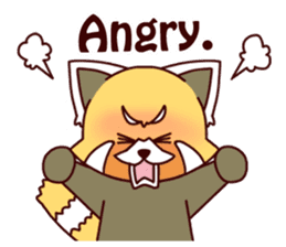 Red panda Ichiro Yoshida(English) sticker #2866033