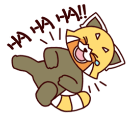 Red panda Ichiro Yoshida(English) sticker #2866034