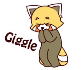 Red panda Ichiro Yoshida(English) sticker #2866035