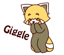 Red panda Ichiro Yoshida(English) sticker #2866035