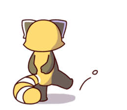 Red panda Ichiro Yoshida(English) sticker #2866036