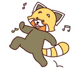 Red panda Ichiro Yoshida(English) sticker #2866037