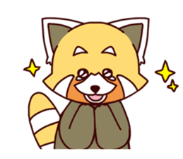Red panda Ichiro Yoshida(English) sticker #2866038