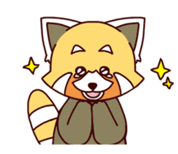 Red panda Ichiro Yoshida(English) sticker #2866038