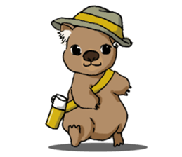 Wollie the Baby Wombat sticker #2866131