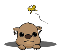 Wollie the Baby Wombat sticker #2866133