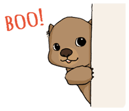 Wollie the Baby Wombat sticker #2866134